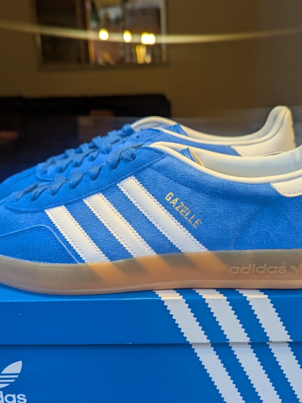 Adidas Gazelle Indoor Men's Size 11 Bluebird New in Box